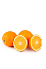 Orange fruit isolated on white
Апельсины на белом фоне