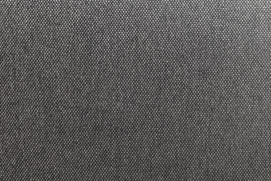Pattern texture of black fiber material, detailed background