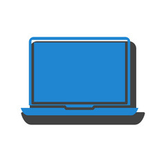 Laptop computer icon