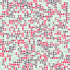 Abstract Geometric Pattern generative computational art illustration