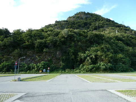 Parcheggio di Piantedo in Valtellina