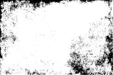 Scratched Frame. Grunge Urban Background Texture Vector. Dust Overlay. Distressed Grainy Grungy Framing Effect. Distressed Backdrop Vector Illustration. EPS 10.