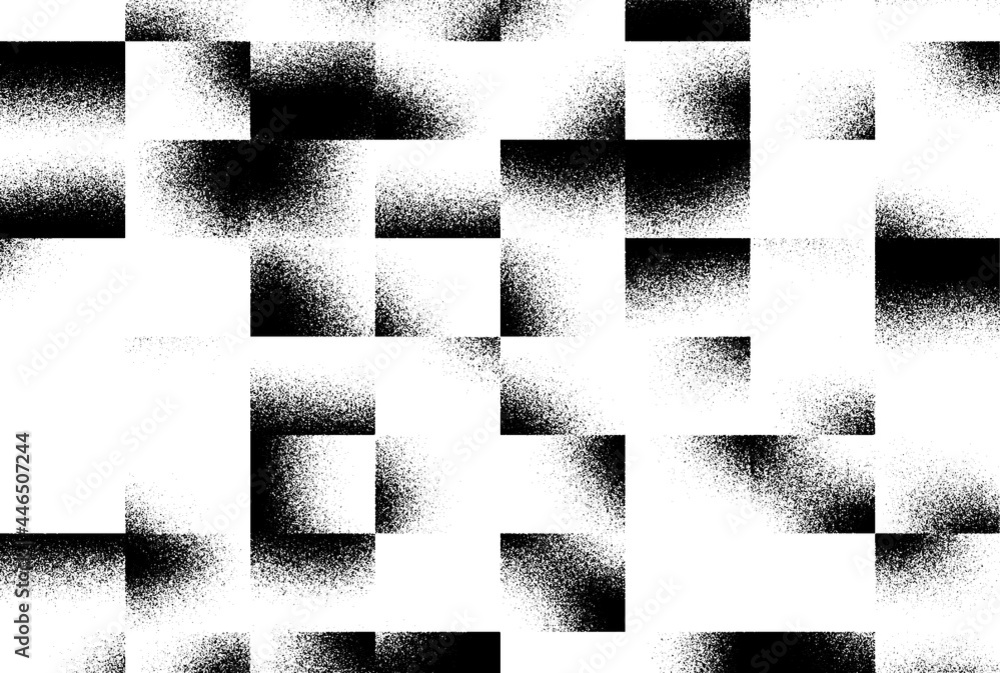Poster monochrome texture composed of irregular graphic elements. distressed uneven grunge background. abst