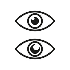 All-seeing eye. icons Vector illustration