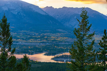 Lake Dillon Colorado Sunset