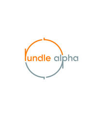 Rundle Alpha creative modern vector logo template 