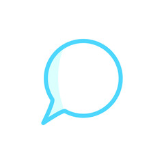 Illustration Vector Graphic of Bubble Speech icon