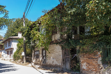 Village of Svezhen with nineteenth century houses, Bulgaria
