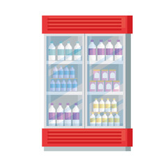 supermarket fridge icon