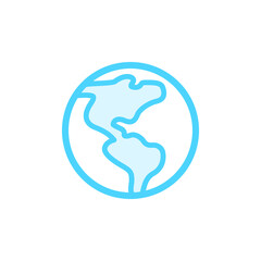 Illustration Vector Graphic of Globe icon