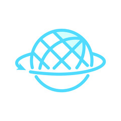 Illustration Vector Graphic of Globe icon