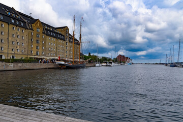 View of Copenhagen harbour - 446532241