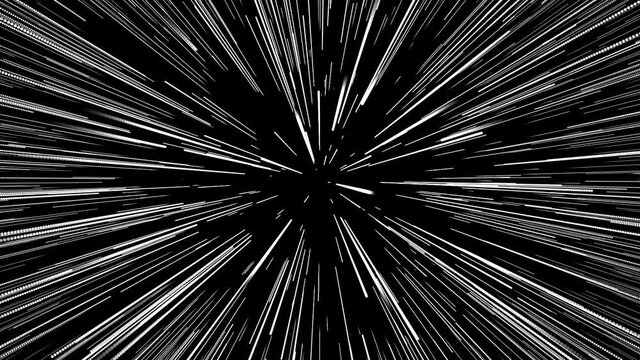 空間をワープするイメージ