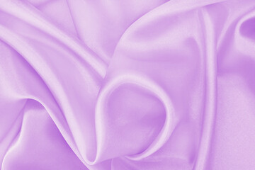 Purple pastel fabric texture background, detail of silk or linen pattern.