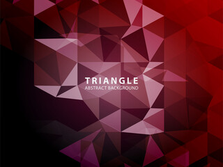 Vector of modern abstract triangular background - Vector
