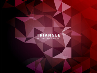 Vector of modern abstract triangular background - Vector