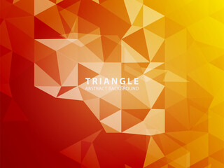 Vector of modern abstract triangular background - Vector