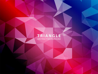 Vector of modern abstract triangular background - Vector