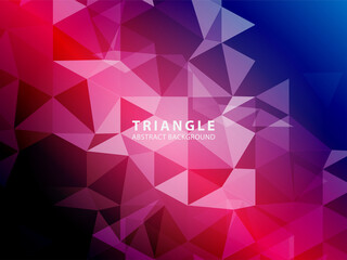 Vector of modern abstract triangular background - Vector
