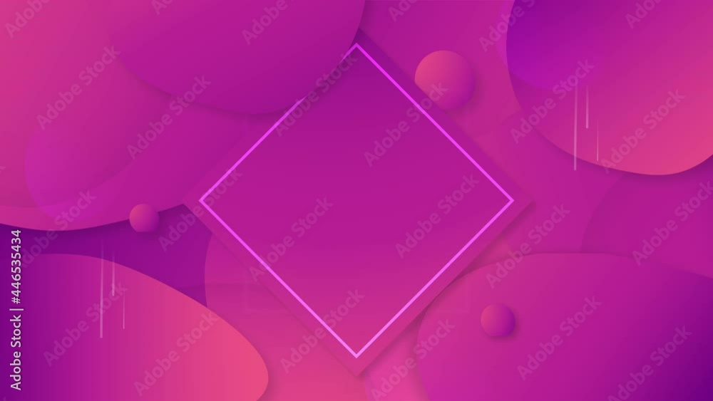 Sticker modern abstract gradient background in liquid and fluid style. trend design of the world. 3d motion 