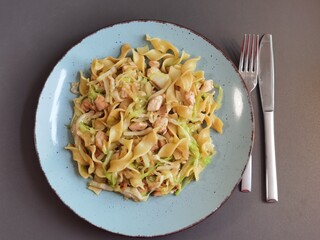 pasta with pesto