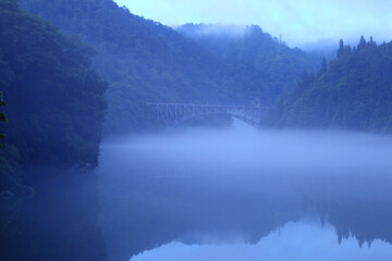 只見線・第1橋梁（福島県・三島町）