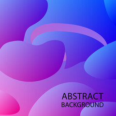 Dynamic texture background with fluid shapes modern concept - Vector