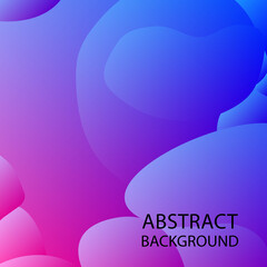Dynamic texture background with fluid shapes modern concept - Vector