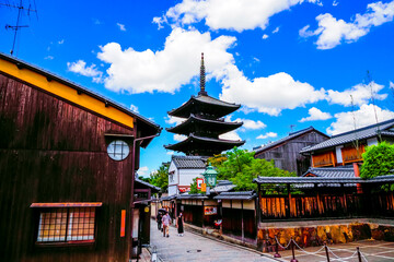 八坂の塔 京都の街並み