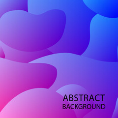 Dynamic texture background with fluid shapes modern concept - Vector