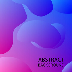 Dynamic texture background with fluid shapes modern concept - Vector