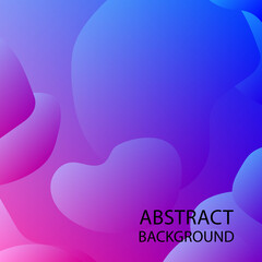 Dynamic texture background with fluid shapes modern concept - Vector