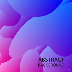Dynamic texture background with fluid shapes modern concept - Vector
