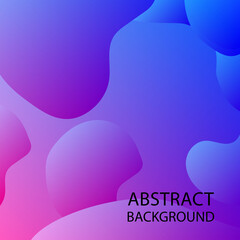 Dynamic texture background with fluid shapes modern concept - Vector