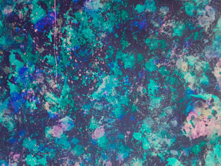 Fototapeta na wymiar Azure Abstract Paper. Navy Watercolor Canvas. Blue Grunge Geometric. Cobalt Texture Summer. Paint Canvas. Design Flow. Art Watercolour. Splash Banner.