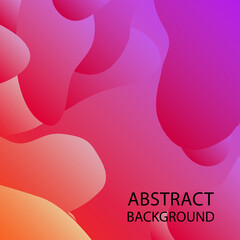 Dynamic texture background with fluid shapes modern concept - Vector