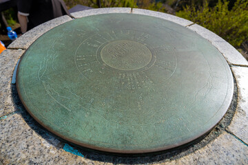 金時山の初夏の登山道の風景 A view of the trail in early summer at Mount Kintoki