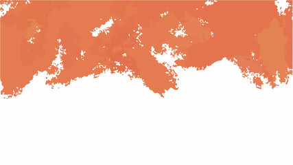 Obraz premium Orange watercolor background for textures backgrounds and web banners design