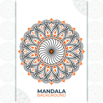 Creative And Unique Mandala Background Design