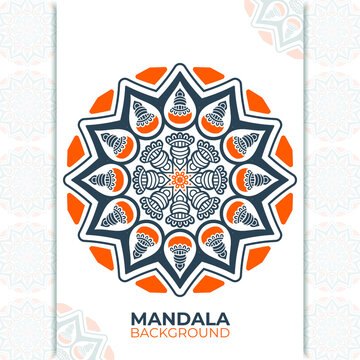 Creative And Unique Mandala Background Design