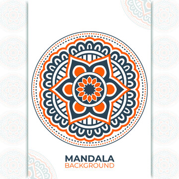 Creative And Unique Mandala Background Design