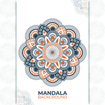 Creative And Unique Mandala Background Design