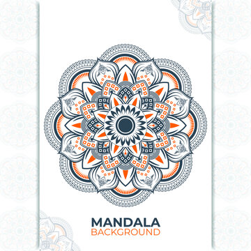 Creative And Unique Mandala Background Design