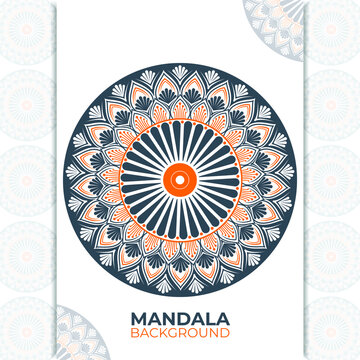 Creative And Unique Mandala Background Design