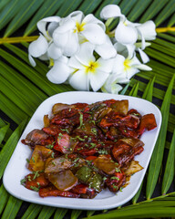 Indian Food Laid Out Together South India Tropical Eating Menu Cuisine Table Top