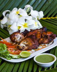 Indian Food Laid Out Together South India Tropical Eating Menu Cuisine Table Top