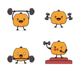 pumpkin cartoon character