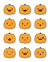 pumpkin cartoon character