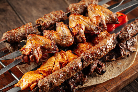 Shashlik baking stock image. Image of shashlik, religious - 75412731