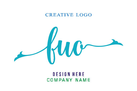 FUO lettering logo is simple, easy to understand and authoritative